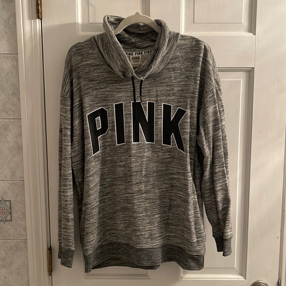 PINK Victoria's Secret Tops - VS PINK Cowl Neck Sweatshirt